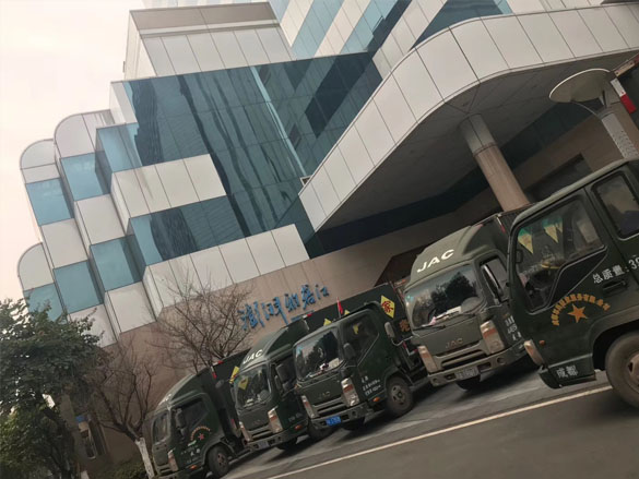 成都单位搬迁服务现场展示